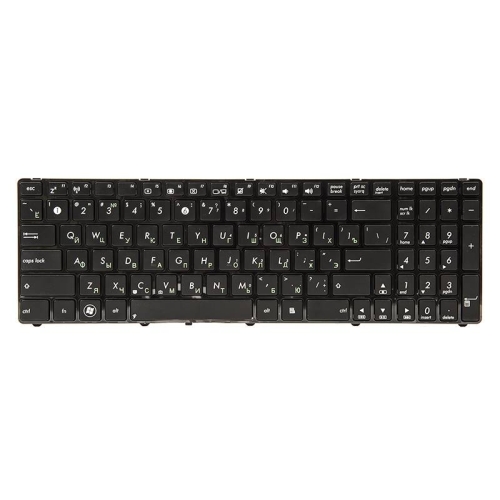 Клавіатура для ноутбука ASUS K50, K50A, K50I чорний, чорний кадр