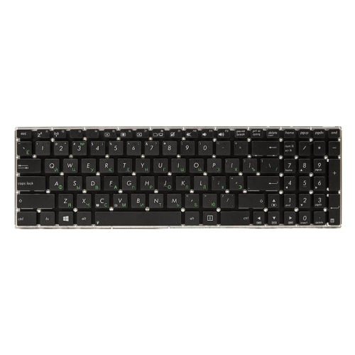 Клавіатура для ноутбука ASUS X501, X552, X550 чорний, без кадру