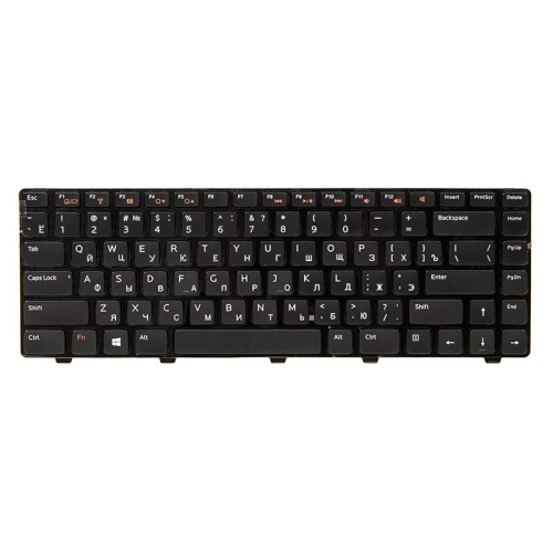 Клавіатура для ноутбука DELL Inspiron N4110 чорний, чорний кадр