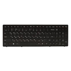 Клавіатура для ноутбука IBM/LENOVO IdeaPad Flex 15, G500s чорний, чорний кадр