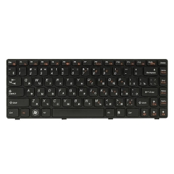 Клавіатура для ноутбука IBM/LENOVO IdeaPad G470 чорний, чорний кадр
