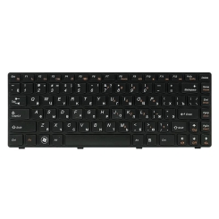 Клавіатура для ноутбука IBM/LENOVO IdeaPad G480 чорний, чорний кадр