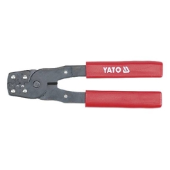 Кліщі для обтиску та зачистки проводів YATO, l=180 мм [10/60], шт