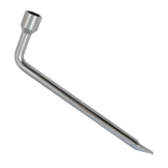 Ключ балонний L-подібний, 24×350 мм INTERTOOL XT-4224