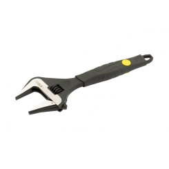 Ключ розвідний MASTERTOOL 200 мм 0-38 мм з обгумованою ручкою Cr-V 76-0322