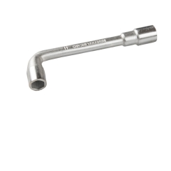 Ключ торцевий з отвором L-подібний MASTERTOOL 11 мм CRV 73-4011