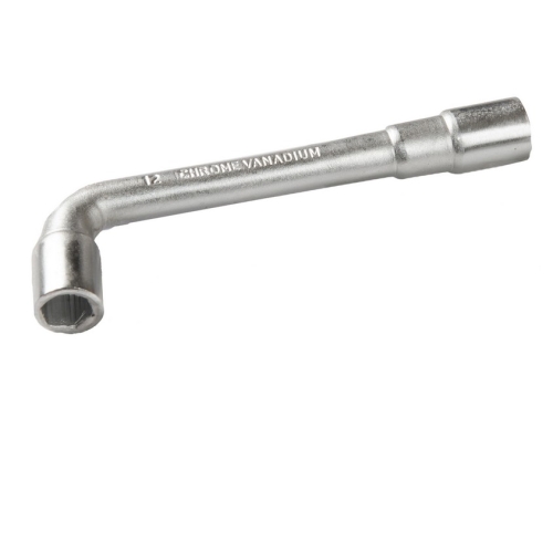Ключ торцевий з отвором L-подібний MASTERTOOL 12 мм CRV 73-4012