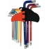 Ключі "TORX" YATO: Т10-Т50, Г-подібні, 2-сторонні, HRC 58-62, S2