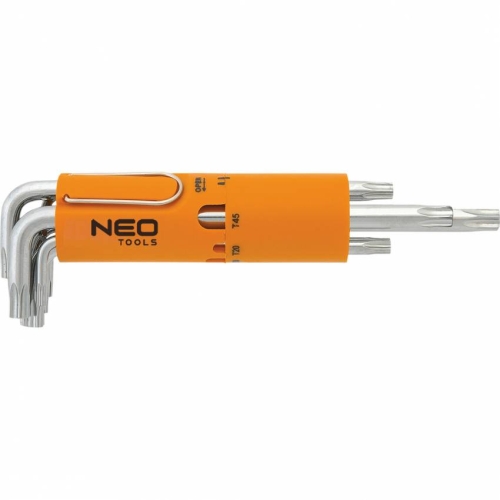 Ключі шестигранні Torx, T10-T50 мм, набір 8 шт.*1 уп.