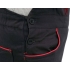 Комбінезон робочий COMFY YATO розмір XXL, чорно-червоний, 9 кишень, 100% бавовна