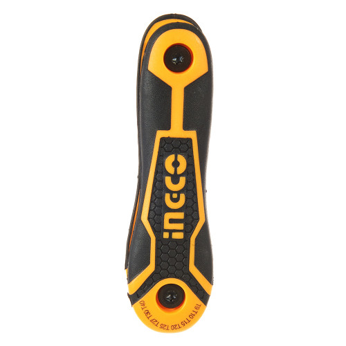 Комплект ключів Torx 8шт. Т9-Т40 INGCO