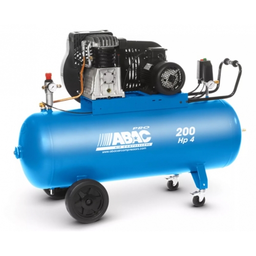 Компресор ABAC A39B 200 CT4, 200л, 486л/хв, 3кВт, 1300об/хв, 10бар, 400/3/50, 96дБ, 91кг