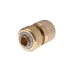 Конектор латунний 1/2" на шланг 1/2", STORM INTERTOOL GE-1216