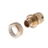 Конектор латунний 1/2" на шланг 3/4", STORM INTERTOOL GE-1220