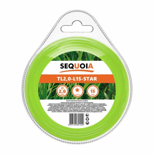 Косильна жилка SEQUOIA TL2.0-L15-Star