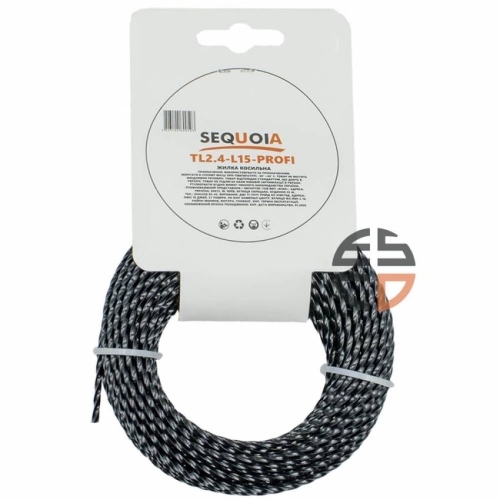Косильна жилка SEQUOIA TL2.4-L15-Profi