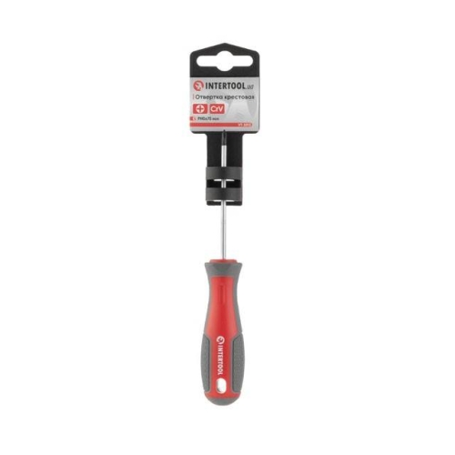 Викруткa PH0 * 75 мм, CR-V INTERTOOL VT-3313