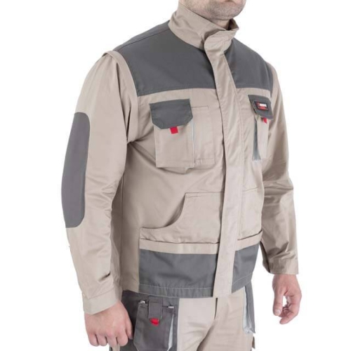 Куртка робоча 2 в 1, 100% бавовна, щільність 180 г/м², XXXL INTERTOOL SP-3036