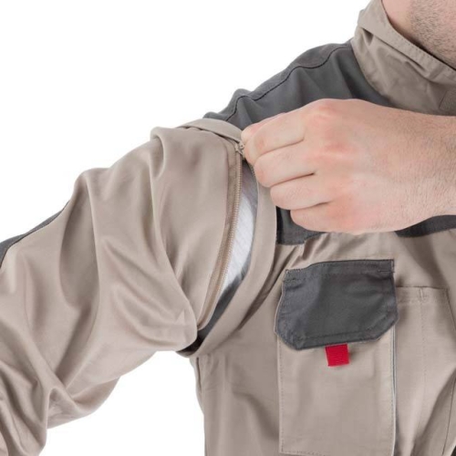 Куртка робоча 2 в 1, 100% бавовна, щільність 180 г/м², XXXL INTERTOOL SP-3036