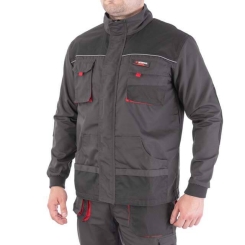 Куртка робоча 80% поліестер, 20% бавовна, щільність - 260 г/м², M INTERTOOL SP-3002