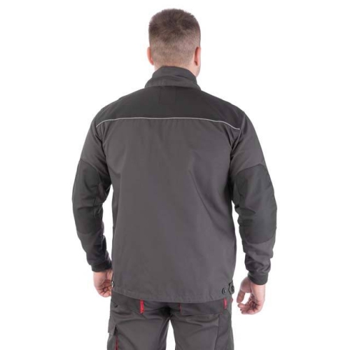 Куртка робоча 80% поліестер, 20% бавовна, щільність - 260 г/м², M INTERTOOL SP-3002