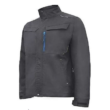 Куртка робоча REETZ еластична, чорна HOEGERT 3XL HT5K823-3XL
