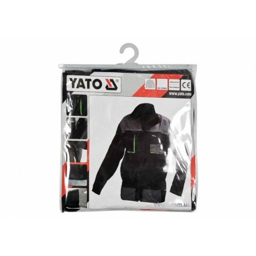 Куртка робоча YATO розмір XXL, 100% - бавовна