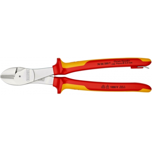 Кусачки бокові особливої потужності KNIPEX 74 06 250 T