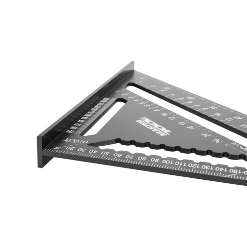 Кутник тесляра MASTERTOOL SWANSON 180 мм алюмінієвий 30-3518