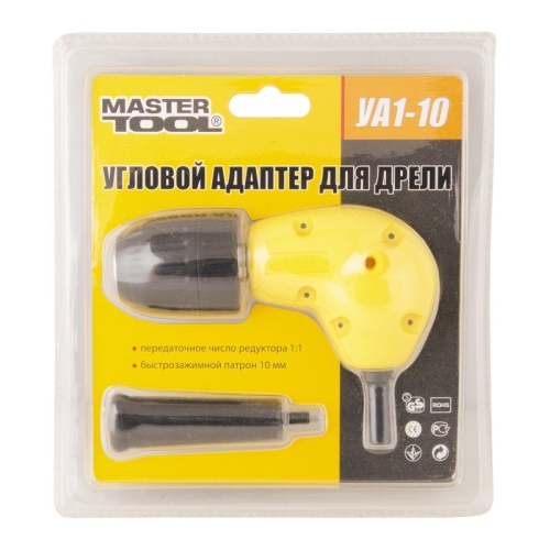 Кутовий адаптер для дриля MasterTool, Арт.: УА1-10