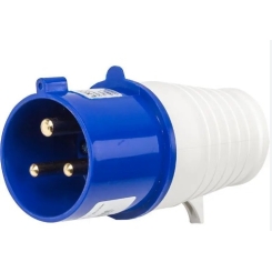 LX-023 портативна вилка 32A 2P та PE 220V IP44