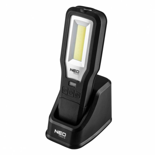 Лампа робоча  550 lm COB LED + база + зарядний пристрій
