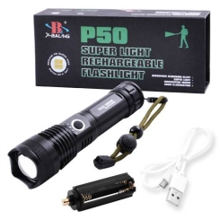 Ліхтар X71A-HP50, ЗУ micro USB, 1x18650/3xAAA, zoom
