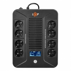 Лінійно-інтерактивне ДБЖ LP-600VA-8PS (360Вт)