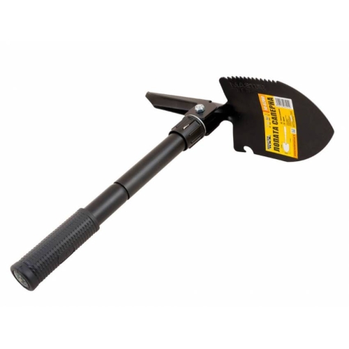 Лопата саперна MASTERTOOL 95х125х415 мм складна 14-6280