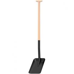Лопата совкова чорна FISKARS T-Grip FSC