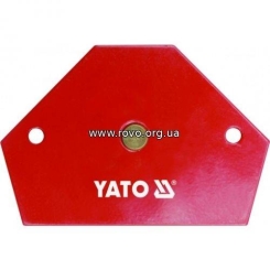 Магнітна струбцина заварки YATO 64х95х14мм, 11,5 кг, [6/24]