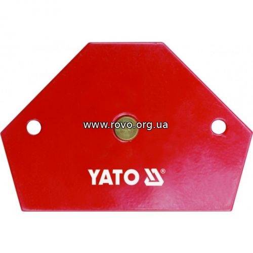 Магнітна струбцина заварки YATO 64х95х14мм, 11,5 кг, [6/24]