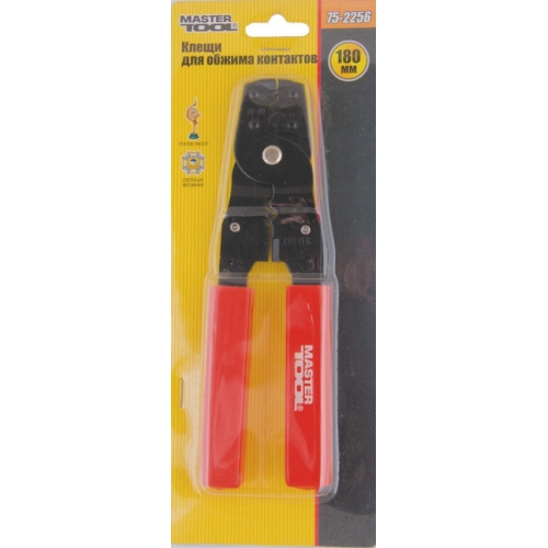 MasterTool Кліщі для обтиску контактів(7) 180 мм, Арт.: 75-2256