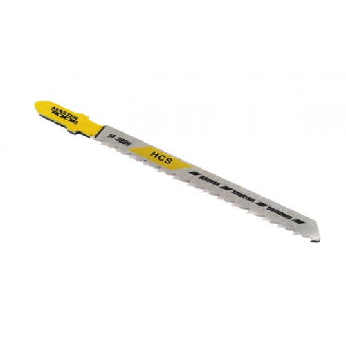 MasterTool Пильное полотно для лобзика по дереву 5 шт, прямой рез, 10TPI, L 100 мм T101B, Арт.: 14-2806