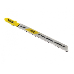 MasterTool Пильное полотно для лобзика по дереву 5 шт, прямой рез, реверс, 10TPI, L 100 мм T101BR, Арт.: 14-2807