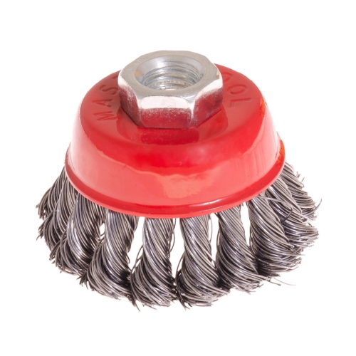 MasterTool Щітка торцева із плетеного дроту D 65 М14, Арт.: 19-7006