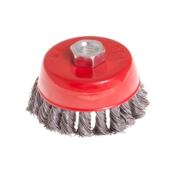 MasterTool Щітка торцева із плетеного дроту D 85 М14, Арт.: 19-7008