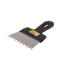 MasterTool Шпатель зубчастий 150*8*8 мм, Ст.: 19-6815