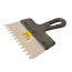 MasterTool Шпатель зубчастий 200*8*8 мм, Ст.: 19-6820
