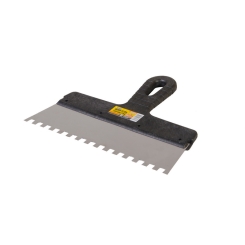 MasterTool Шпатель зубчастий 250*8*8 мм, Ст.: 19-6825