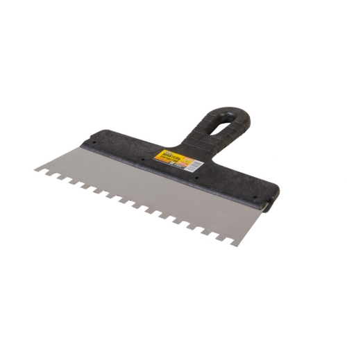 MasterTool Шпатель зубчастий 250*8*8 мм, Ст.: 19-6825