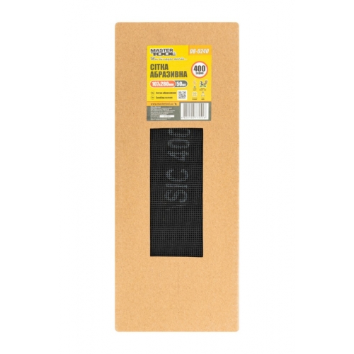 MasterTool Сітка абразивна зерно 400 107*280 мм, Арт.: 08-0240
