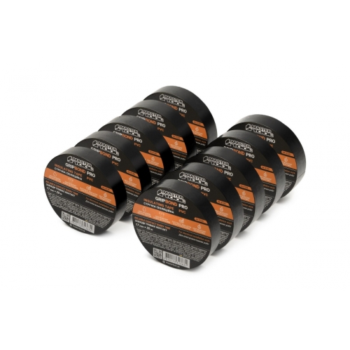 MasterTool Стрічка ізоляційна 0,15мм, 17мм*20м, 10шт, чорна, Арт.: 44-9120
