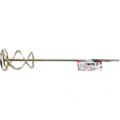 Міксер для буд.сумішей оцинкований YATO: Ø=120 x 600мм, SDS PLUS, max 15-25 кг [14]